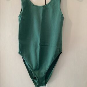 Wolford Emerald Green or Sage green Bodysuit, size Extra Small